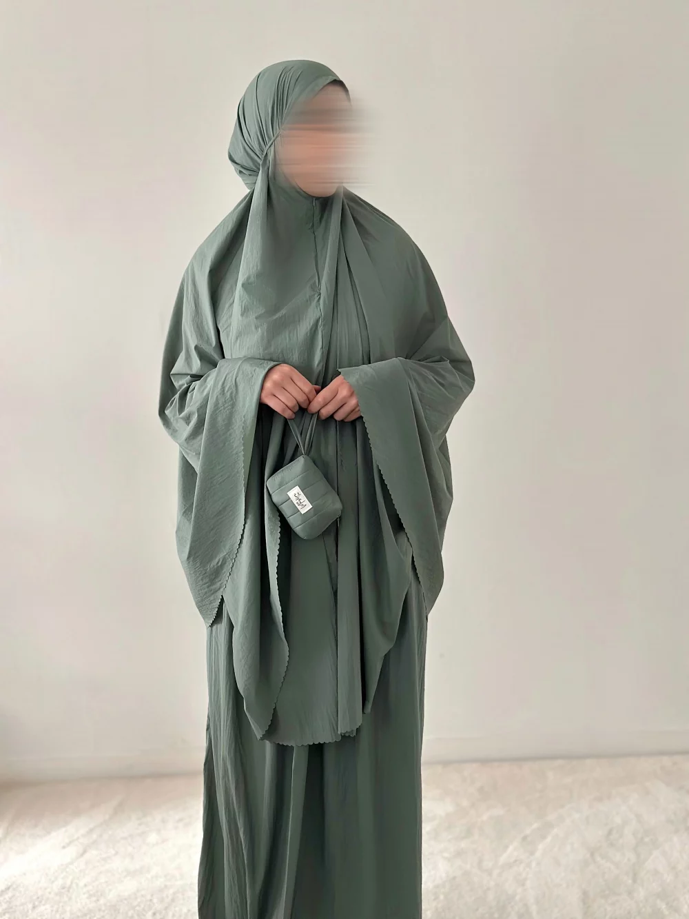 Ensemble de prière Bali vert sauge